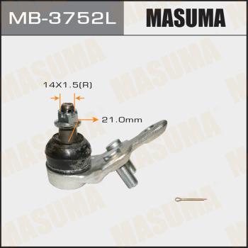MASUMA MB-3752L - Несучий / направляючий шарнір autocars.com.ua