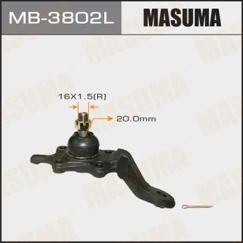 MASUMA MB-3802L - Шаровая опора, несущий / направляющий шарнир avtokuzovplus.com.ua