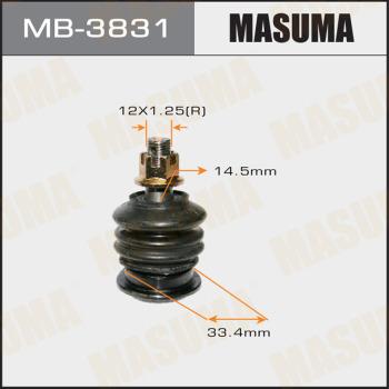 MASUMA MB-3831 - Несучий / направляючий шарнір autocars.com.ua