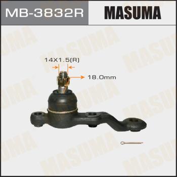 MASUMA MB-3832R - Несучий / направляючий шарнір autocars.com.ua