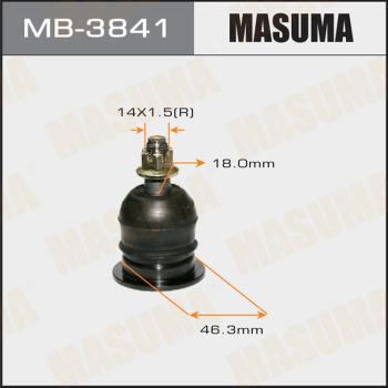 MASUMA MB-3841 - Шаровая опора, несущий / направляющий шарнир avtokuzovplus.com.ua