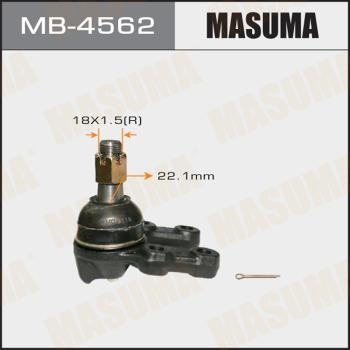 MASUMA MB-4562 - Шаровая опора, несущий / направляющий шарнир avtokuzovplus.com.ua