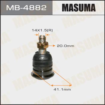 MASUMA MB-4882 - Несучий / направляючий шарнір autocars.com.ua