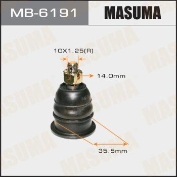 MASUMA MB-6191 - Несучий / направляючий шарнір autocars.com.ua