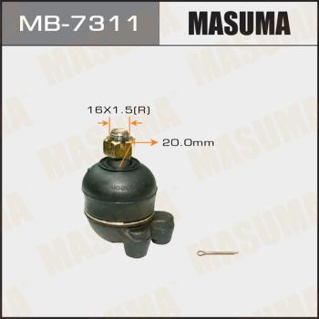 MASUMA MB-7311 - Шаровая опора, несущий / направляющий шарнир avtokuzovplus.com.ua