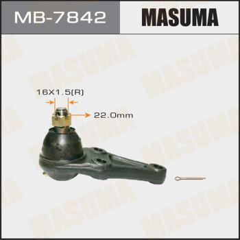 MASUMA MB-7842 - Шаровая опора, несущий / направляющий шарнир avtokuzovplus.com.ua