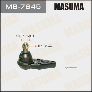 MASUMA MB-7845 - Несучий / направляючий шарнір autocars.com.ua