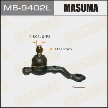 MASUMA MB-9402L - Шаровая опора, несущий / направляющий шарнир avtokuzovplus.com.ua