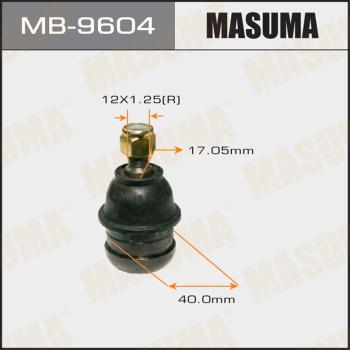 MASUMA MB-9604 - Шаровая опора, несущий / направляющий шарнир avtokuzovplus.com.ua