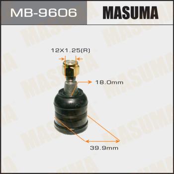 MASUMA MB-9606 - Опора шаровая MB9606 MASUMA autocars.com.ua