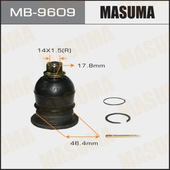 MASUMA MB-9609 - Несучий / направляючий шарнір autocars.com.ua