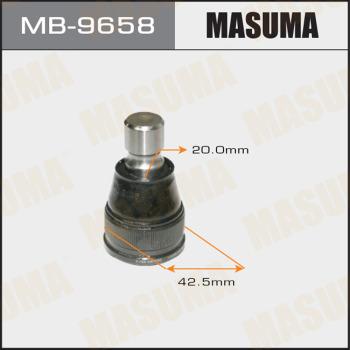 MASUMA MB-9658 - Шаровая опора, несущий / направляющий шарнир avtokuzovplus.com.ua