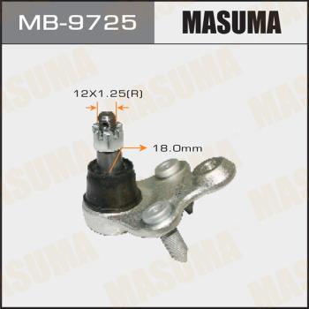 MASUMA MB-9725 - Шаровая опора, несущий / направляющий шарнир avtokuzovplus.com.ua