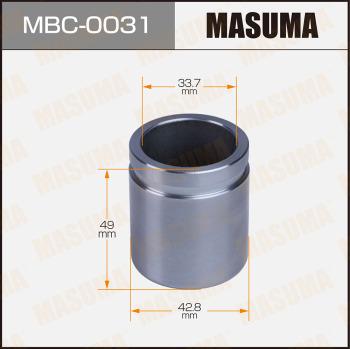 MASUMA MBC-0031 - Поршень, корпус скобы тормоза avtokuzovplus.com.ua