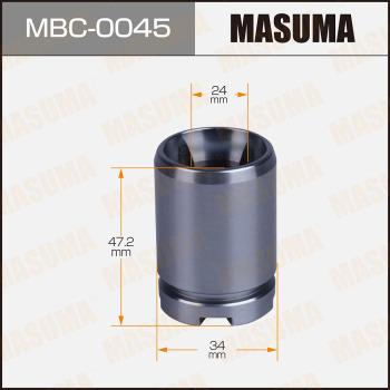 MASUMA MBC-0045 - Поршень, корпус скобы тормоза avtokuzovplus.com.ua