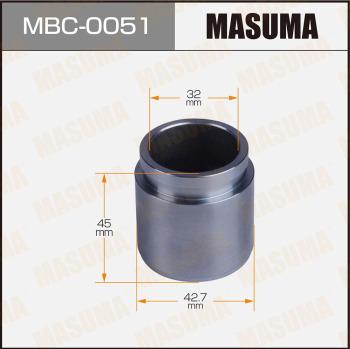 MASUMA MBC-0051 - Поршень, корпус скоби гальма autocars.com.ua