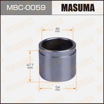 MASUMA MBC-0059 - Поршень, корпус скобы тормоза avtokuzovplus.com.ua