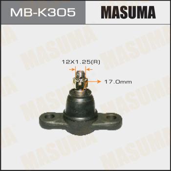 MASUMA MB-K305 - Шаровая опора, несущий / направляющий шарнир avtokuzovplus.com.ua