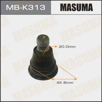 MASUMA MBK313 - Шаровая опора, несущий / направляющий шарнир avtokuzovplus.com.ua