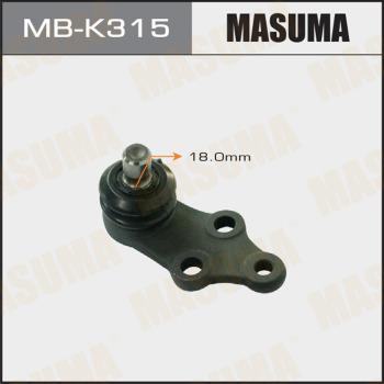 MASUMA MB-K315 - Несучий / направляючий шарнір autocars.com.ua