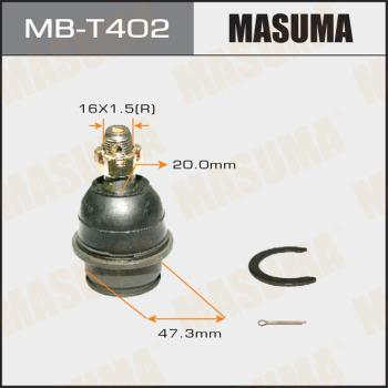 MASUMA MB-T402 - Шаровая опора, несущий / направляющий шарнир avtokuzovplus.com.ua
