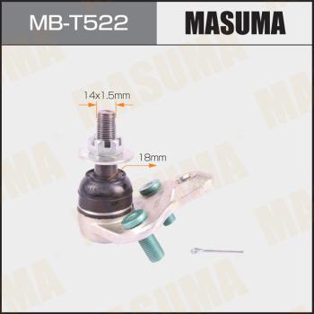 MASUMA MB-T522 - Шаровая опора, несущий / направляющий шарнир avtokuzovplus.com.ua