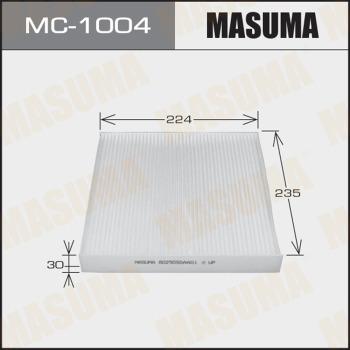 MASUMA MC-1004 - Фільтр, повітря у внутрішній простір autocars.com.ua