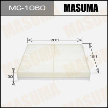 MASUMA MC-1060 - Фільтр, повітря у внутрішній простір autocars.com.ua