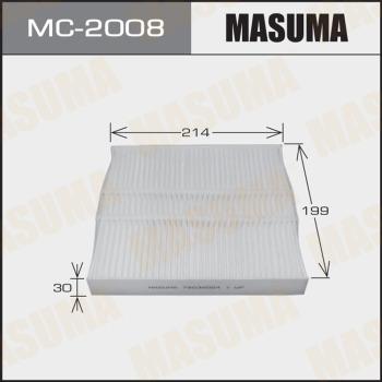 MASUMA MC-2008 - Фільтр, повітря у внутрішній простір autocars.com.ua