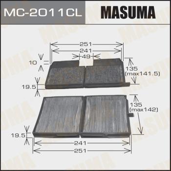 MASUMA MC-2011CL - Фильтр воздуха в салоне avtokuzovplus.com.ua
