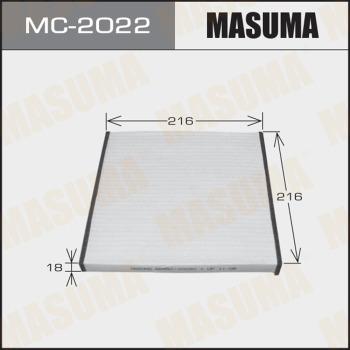 MASUMA MC-2022 - Фильтр воздуха в салоне avtokuzovplus.com.ua