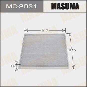 MASUMA MC-2031 - Фільтр, повітря у внутрішній простір autocars.com.ua