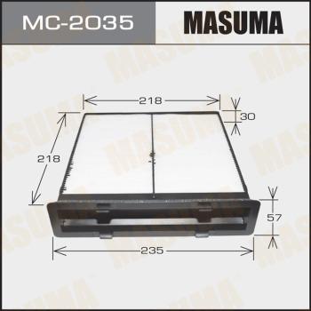 MASUMA MC-2035 - Фильтр воздуха в салоне avtokuzovplus.com.ua