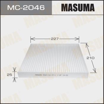 MASUMA MC-2046 - Фільтр, повітря у внутрішній простір autocars.com.ua