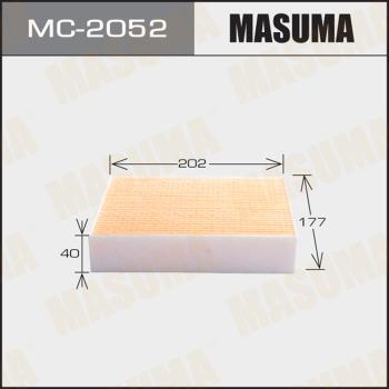 MASUMA MC-2052 - Фільтр, повітря у внутрішній простір autocars.com.ua