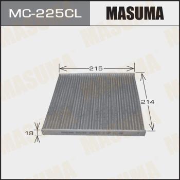 MASUMA MC-225CL - Фільтр, повітря у внутрішній простір autocars.com.ua
