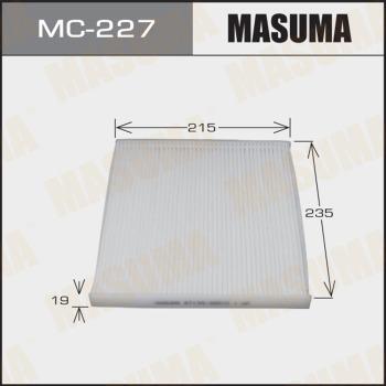 MASUMA MC-227 - Фильтр воздуха в салоне avtokuzovplus.com.ua