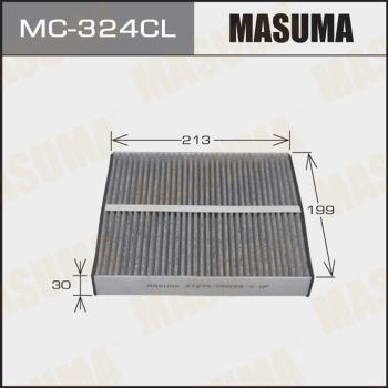 MASUMA MC-324CL - Фильтр салона AC-201 угольный MC324CL MASUMA autocars.com.ua