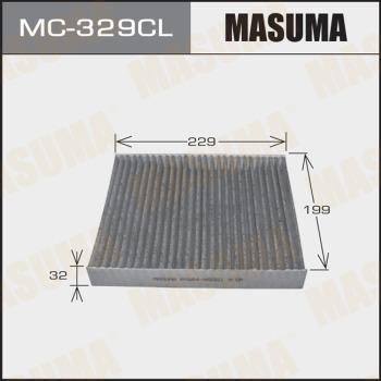 MASUMA MC-329CL - Фільтр, повітря у внутрішній простір autocars.com.ua