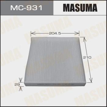 MASUMA MC-931 - Фильтр воздуха в салоне avtokuzovplus.com.ua