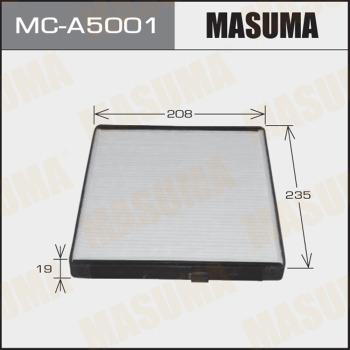 MASUMA MC-A5001 - Фільтр, повітря у внутрішній простір autocars.com.ua