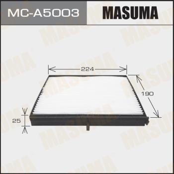 MASUMA MC-A5003 - Фільтр, повітря у внутрішній простір autocars.com.ua