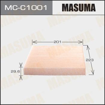 MASUMA MC-C1001 - Фильтр воздуха в салоне avtokuzovplus.com.ua