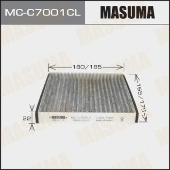 MASUMA MC-C7001CL - Фильтр воздуха в салоне avtokuzovplus.com.ua