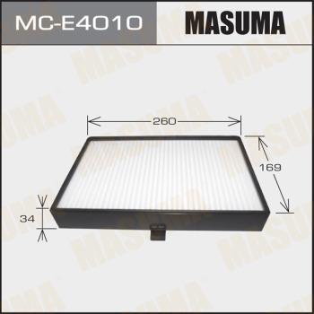 MASUMA MC-E4010 - Фильтр воздуха в салоне avtokuzovplus.com.ua