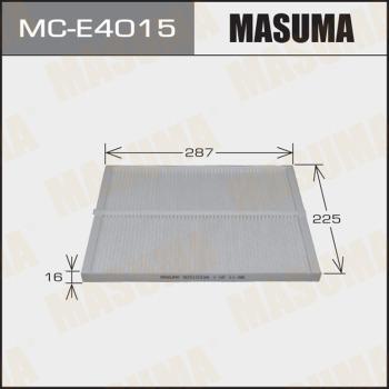 MASUMA MC-E4015 - Фільтр, повітря у внутрішній простір autocars.com.ua