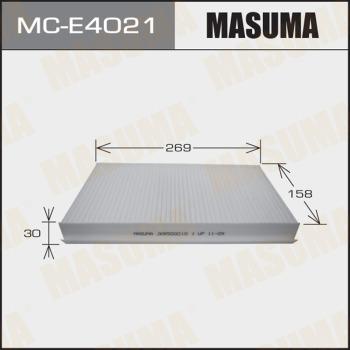 MASUMA MC-E4021 - Фільтр, повітря у внутрішній простір autocars.com.ua