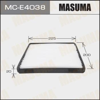 MASUMA MC-E4038 - Фильтр воздуха в салоне avtokuzovplus.com.ua