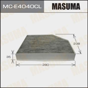 MASUMA MC-E4040CL - Фільтр, повітря у внутрішній простір autocars.com.ua