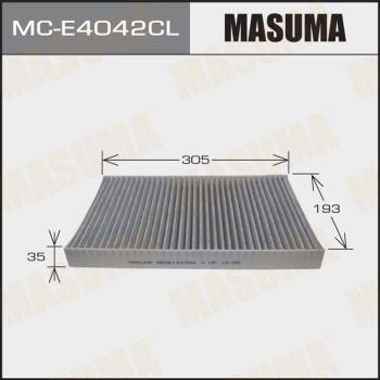 MASUMA MC-E4042CL - Фільтр, повітря у внутрішній простір autocars.com.ua